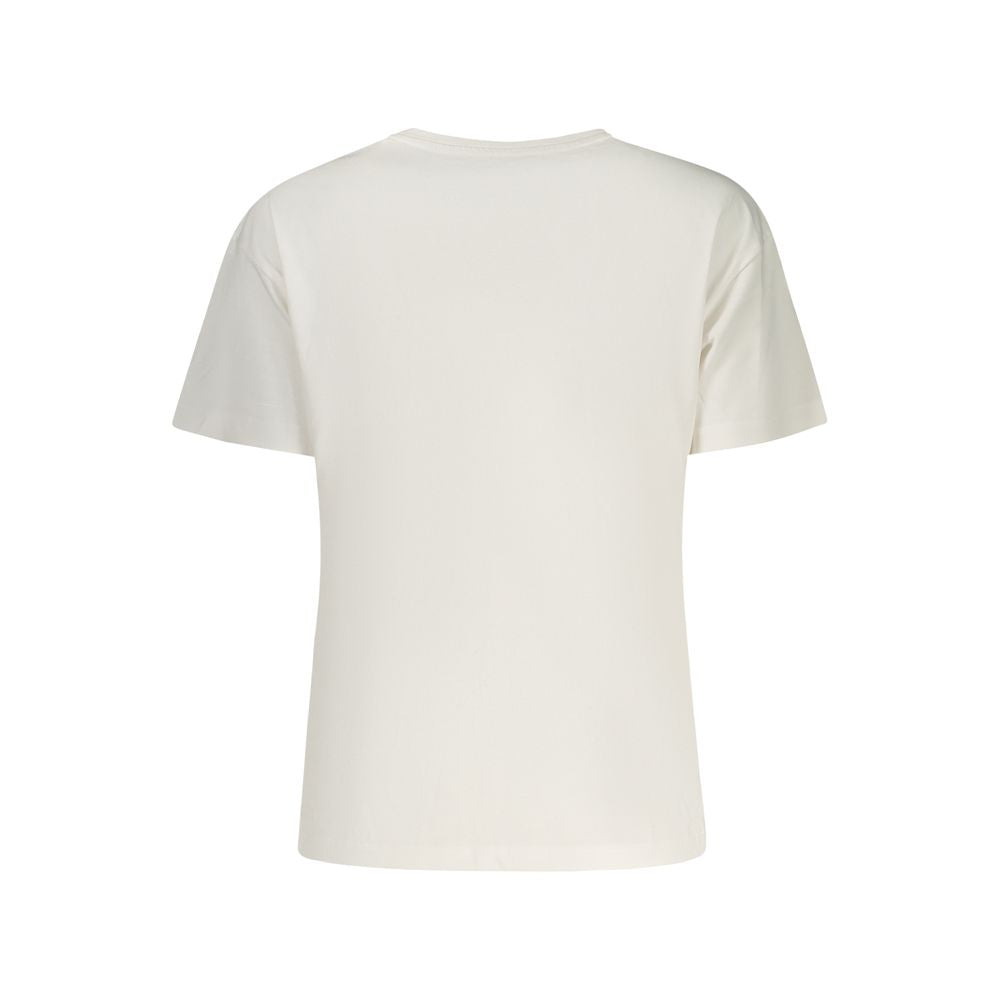 Camiseta blanca de algodón para mujer de Pepe Jeans