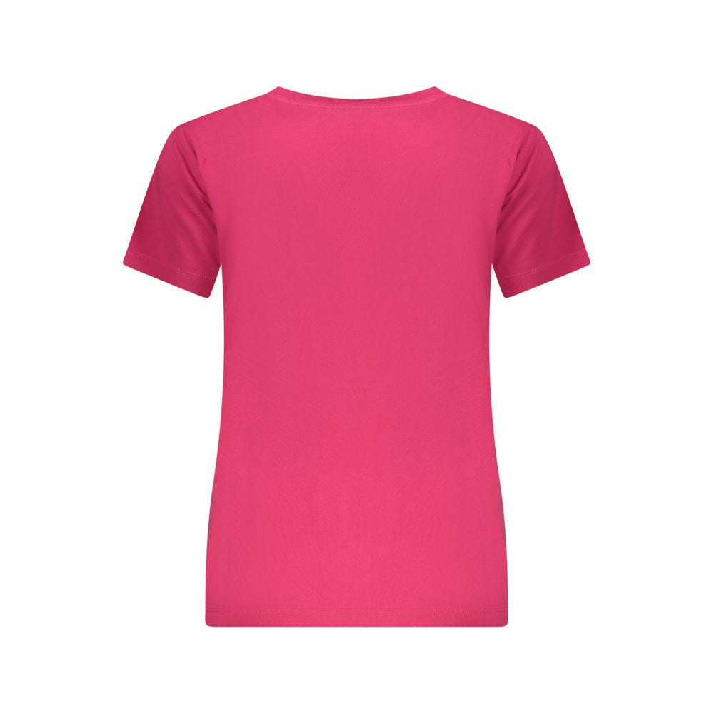 Pepe Jeans Rosso Baumwoll-T-Shirt für Damen