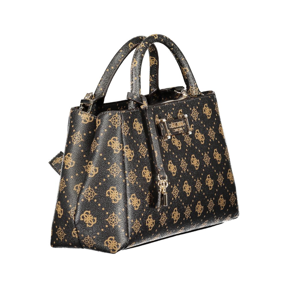 Guess Jeans Marrone Poliuretano Damenhandtasche Marbella Shore Kollektion