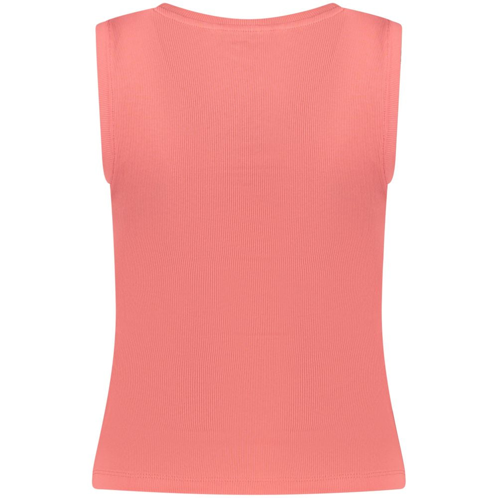 Tommy Hilfiger Damen-Tanktop aus rosa Baumwolle