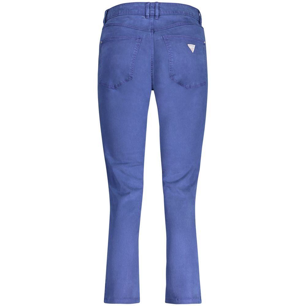 Guess Skinny High-Rise Jeans Sea Wave Blue