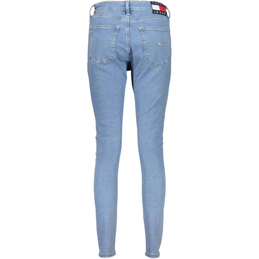 Tommy Hilfiger Super Skinny Jeans Sea Wave Azzurro