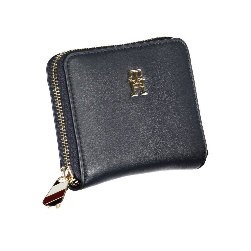 Cartera de poliuretano azul Tommy Hilfiger para mujer