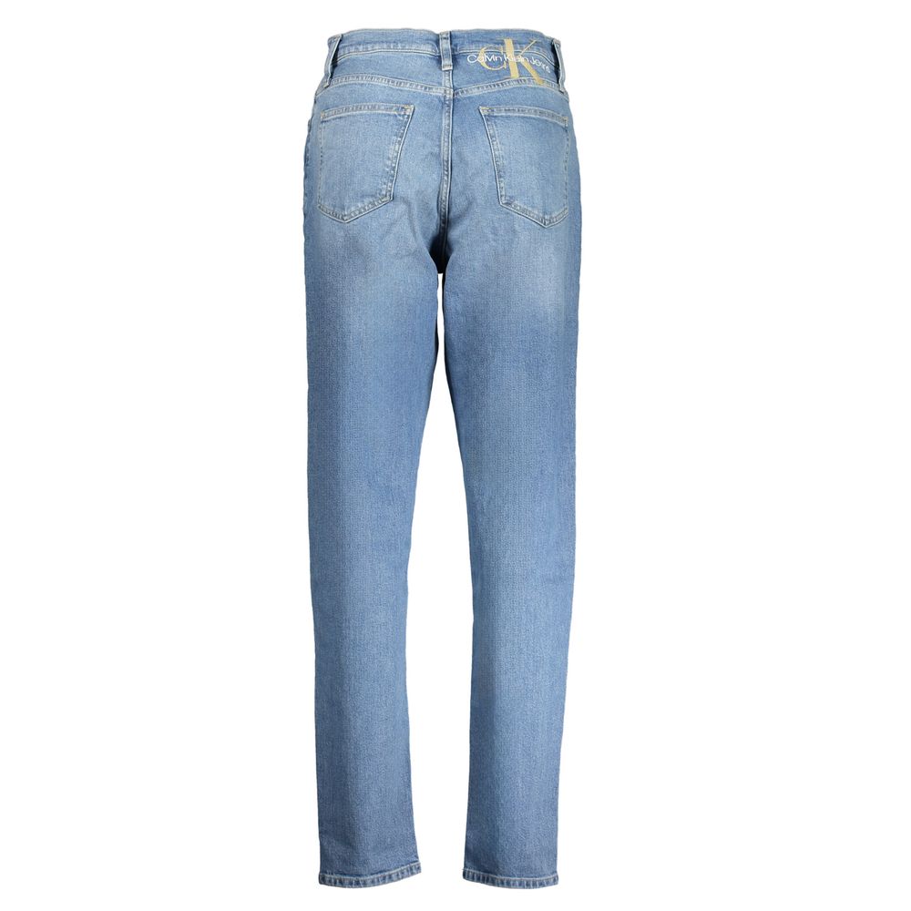 Calvin Klein Mom Jeans Sea Wave Blue