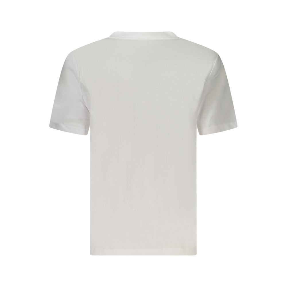 Calvin Klein Bianco Baumwoll-T-Shirt für Damen