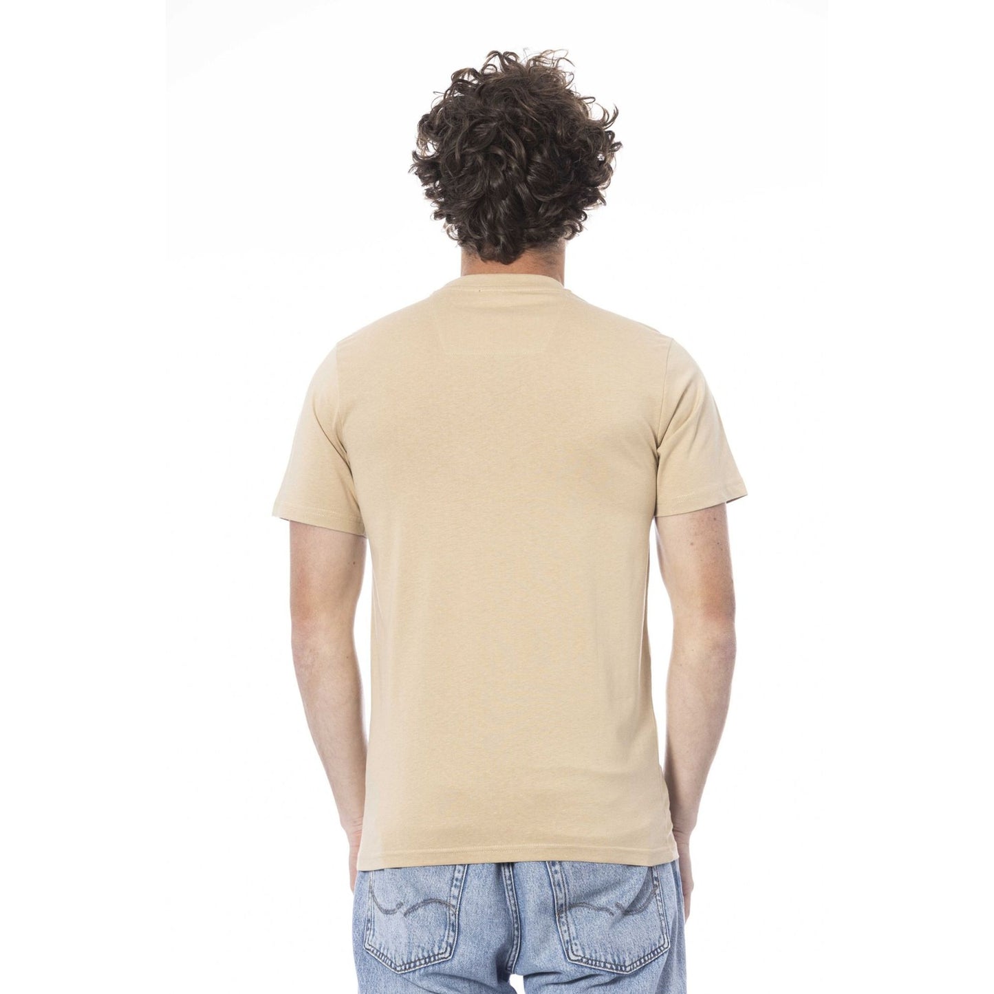 Cavalli Class Male Camel T-Shirt