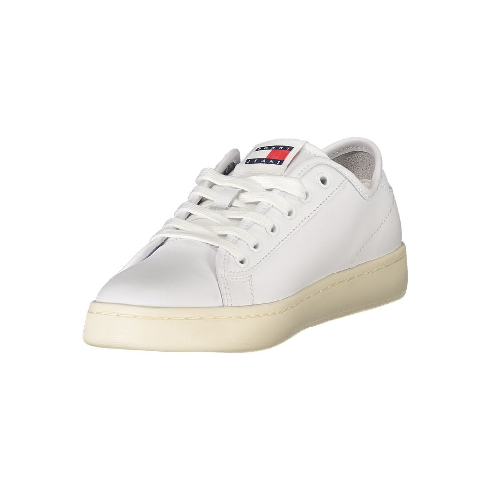 Zapatillas Tommy Hilfiger Marbella Town de piel y poliuretano en blanco