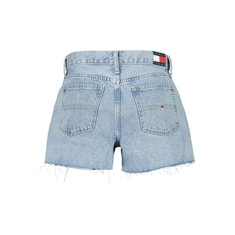 Tommy Hilfiger Cotton Shorts Sea Wave Azzurro