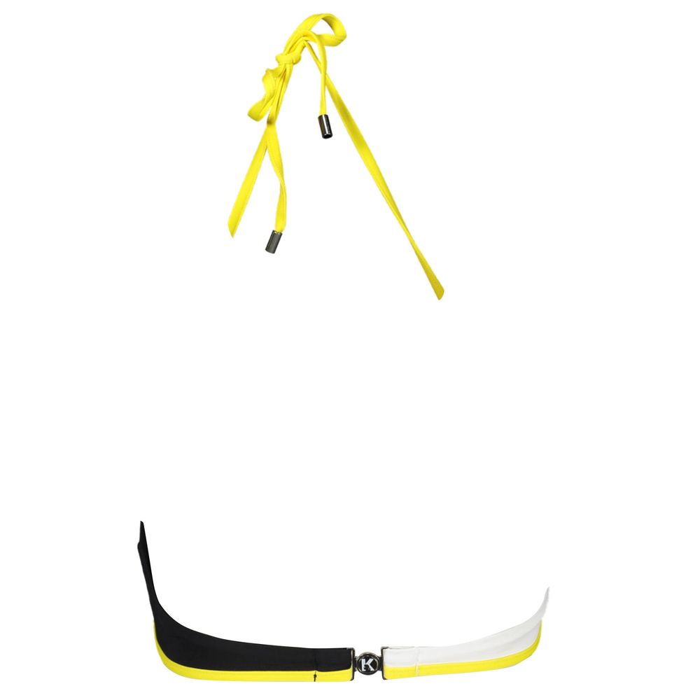 Karl Lagerfeld Sleepless Night Black Triangle Swimsuit