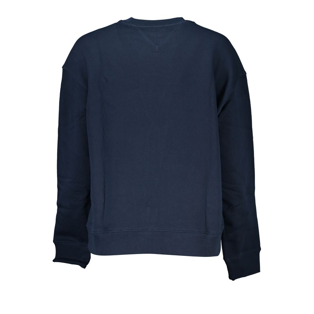 Tommy Hilfiger Damen-Sweatshirt aus blauer Baumwolle