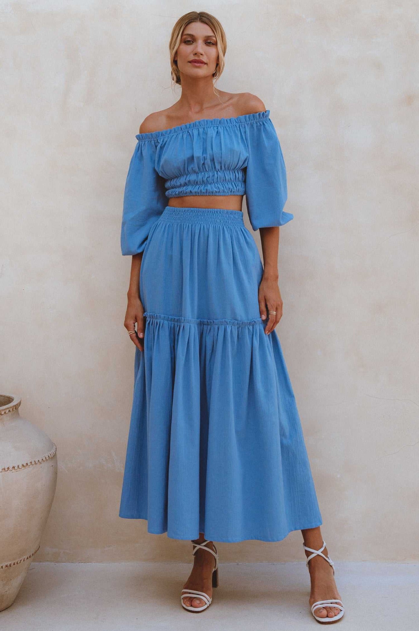 linen skirt