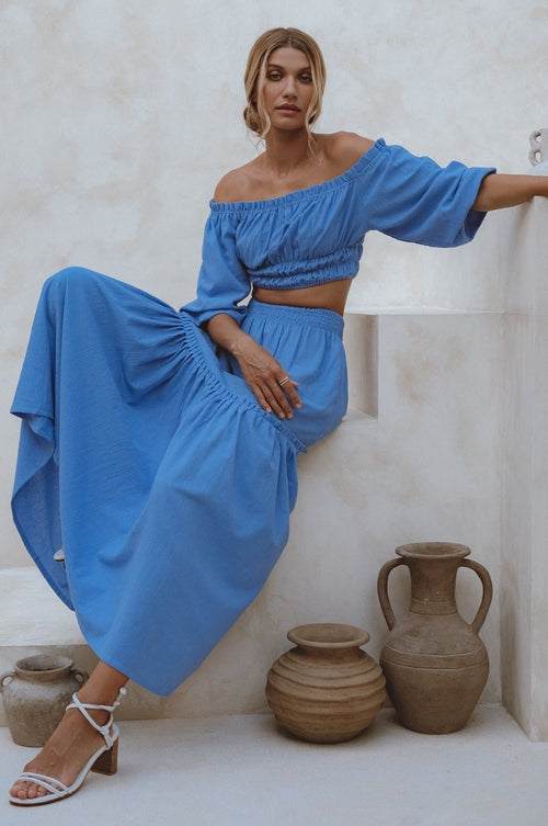 linen skirt