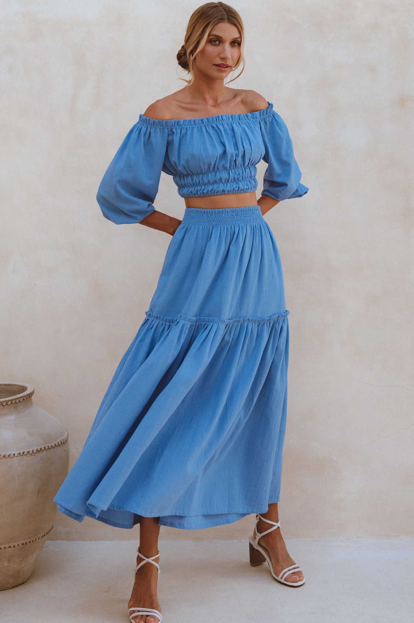 linen skirt