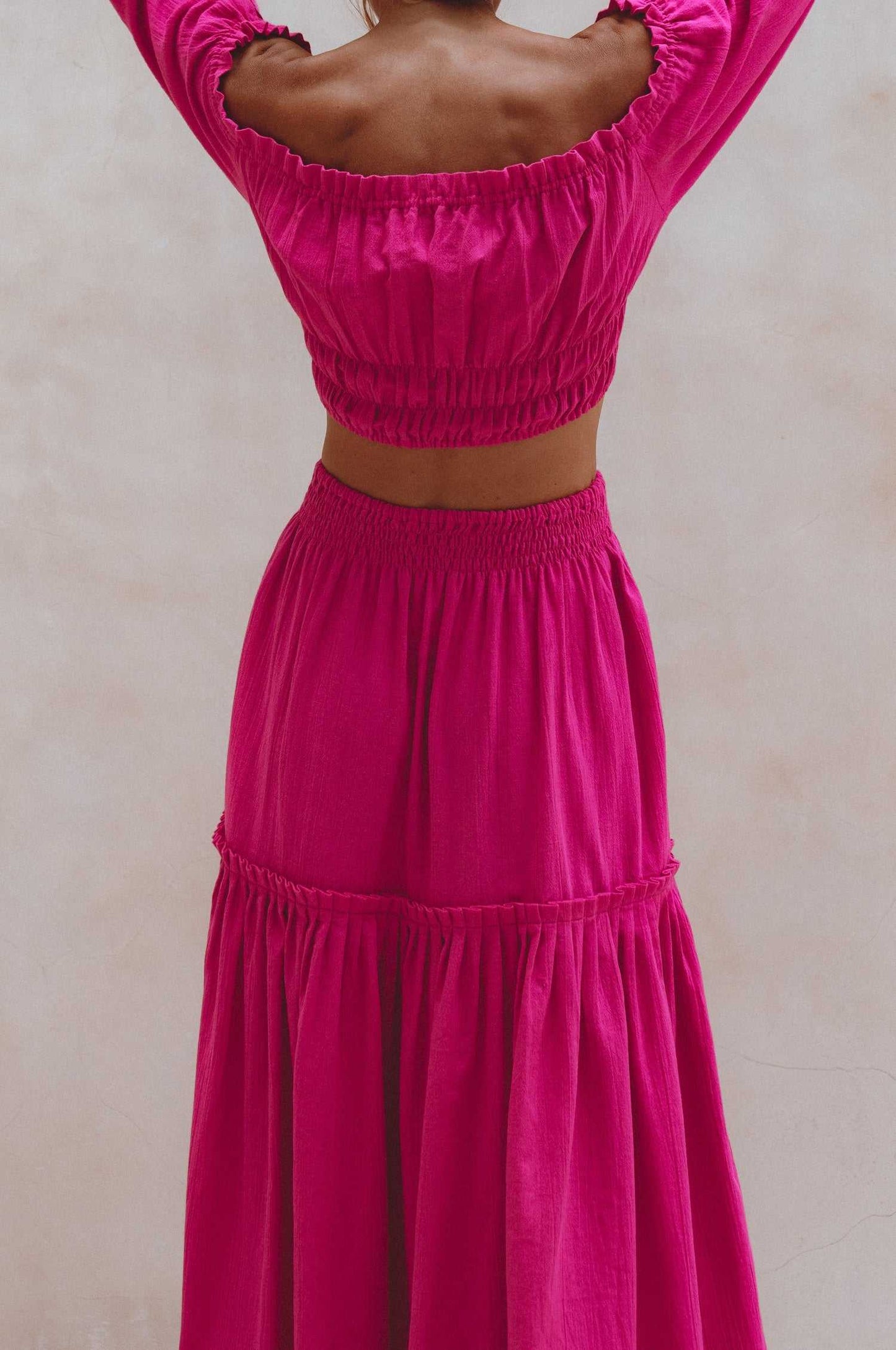 linen skirt