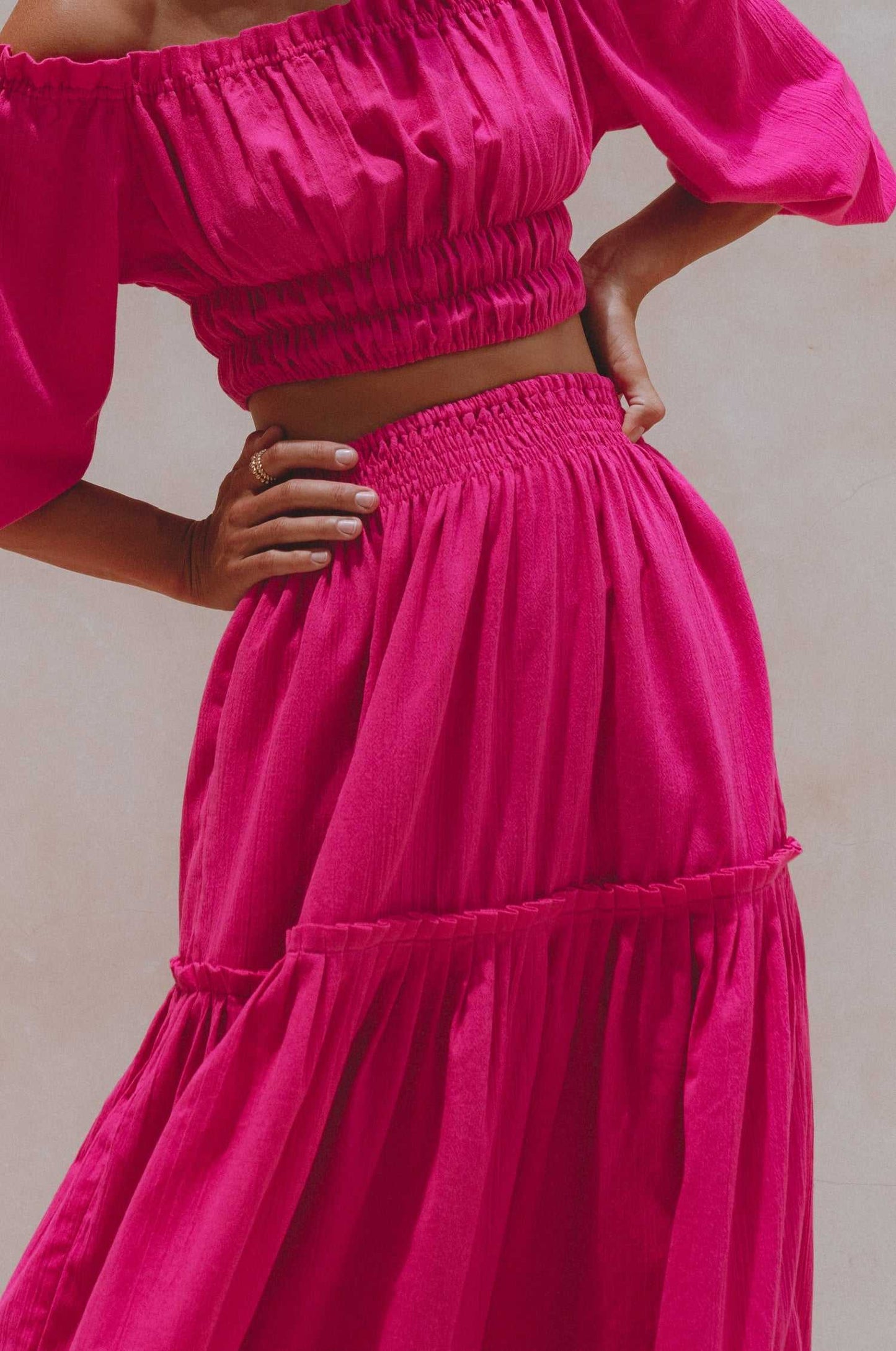 linen skirt