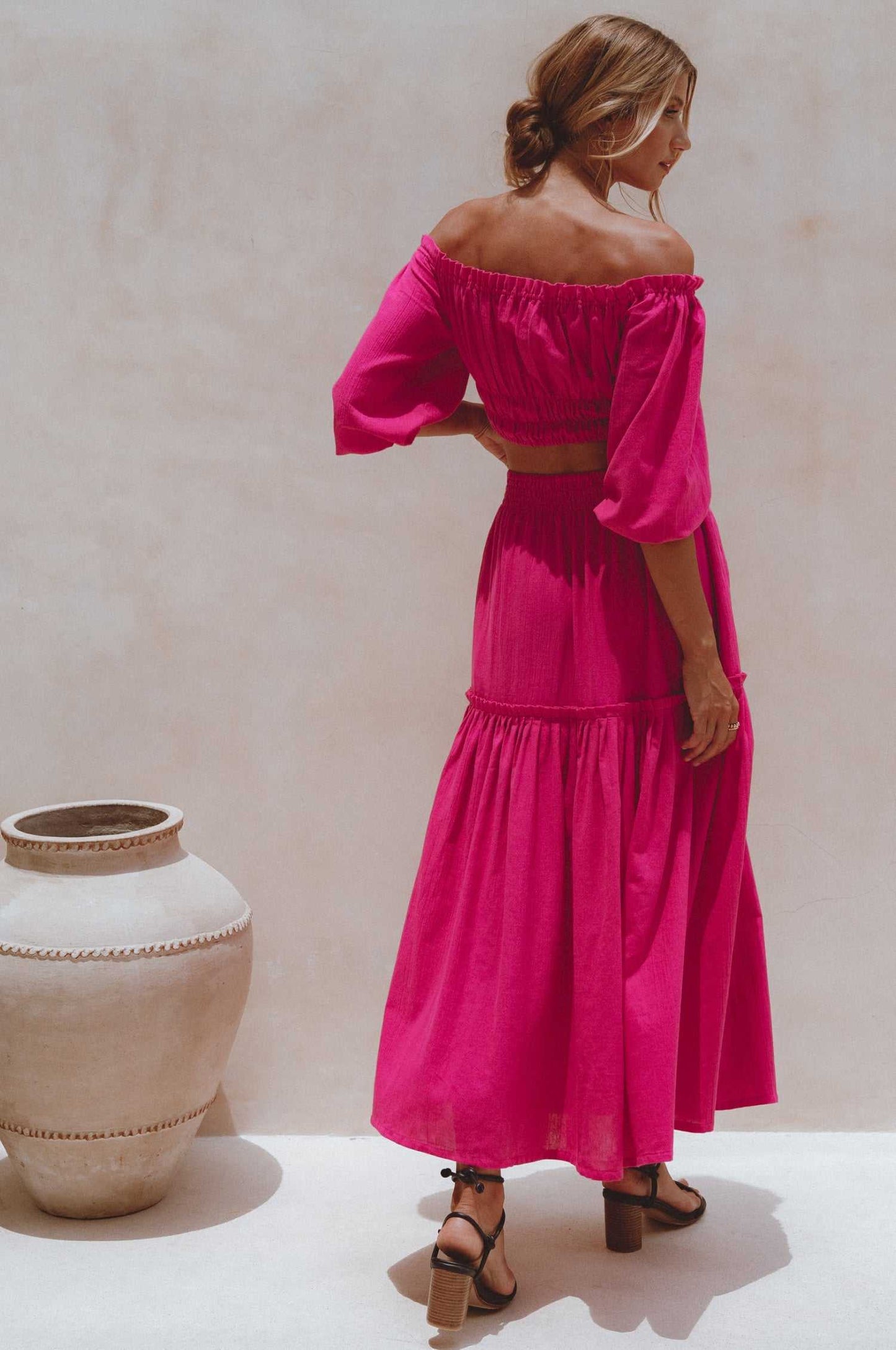 linen skirt