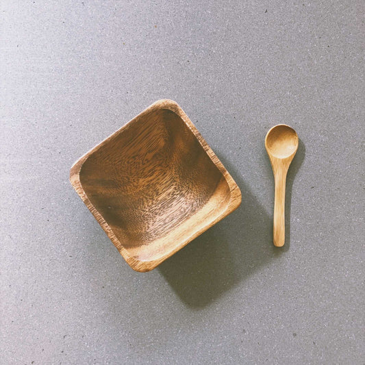 Bowl & Spoon for Home-Made Facial
