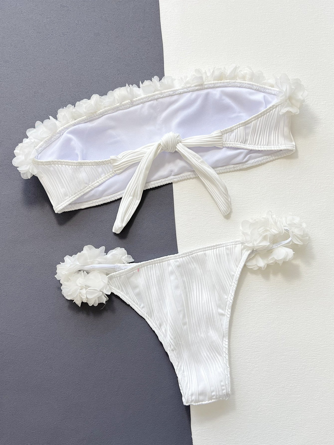 Applique Two-Piece Bikini Set
