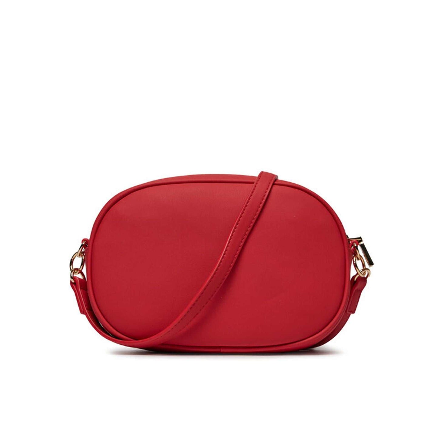 Love Moschino Red  Crossbody Handbag with Visible Logo