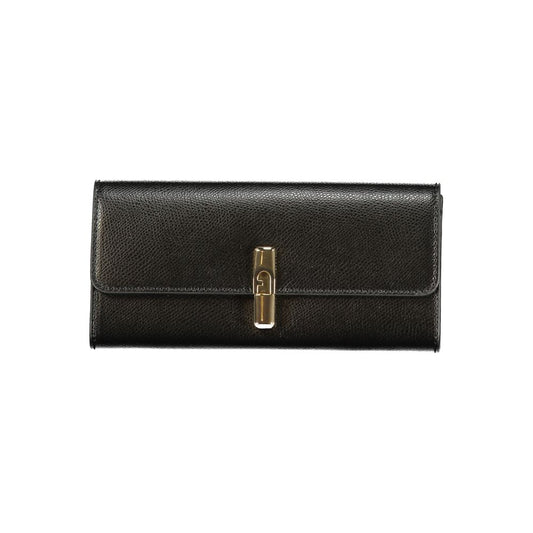 Furla Iride Leather Wallet Sleepless Night Nero