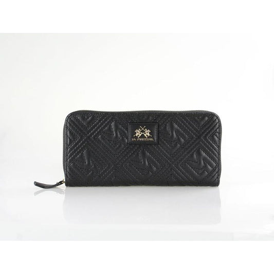 La Martina Sleepless Night Black Wallet