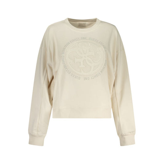 Guess Jeans Marbella Town Weißes Sweatshirt