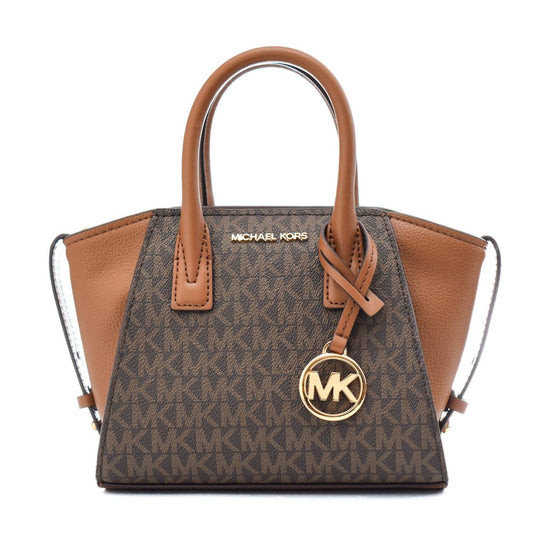 Michael Kors Brown Canvas Handbag