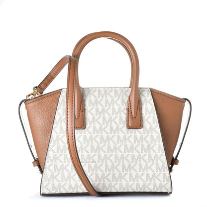 Michael Kors beige Canvas-Handtasche
