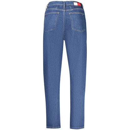 Tommy Hilfiger High-Rise Sea Wave Blue Mom Jeans