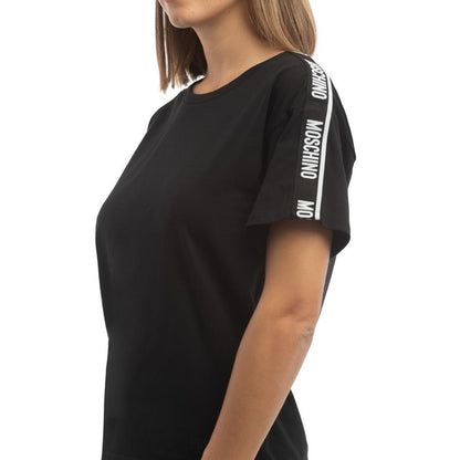 Moschino Black Cotton T-Shirt