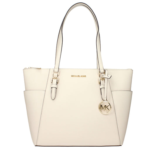 Michael KorsMichael Kors Beige Leather Shoulder Bag