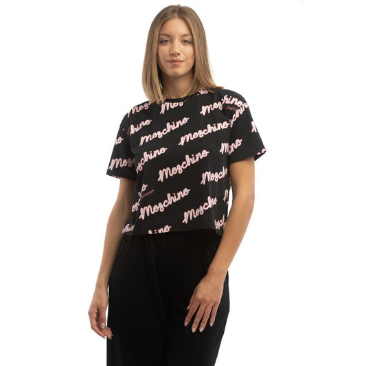 Moschino T-Shirt - Multi - Black