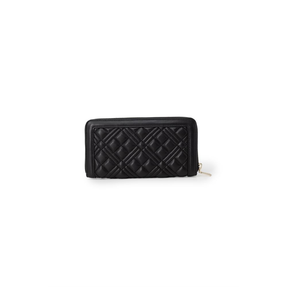Love Moschino Quilted Bicolor Eco-Leather Wallet