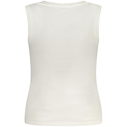 Tommy Hilfiger Bianco Cotton Women Tank Top