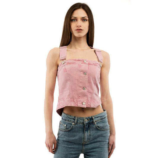 Moschino Cotton Tank Top - Pink