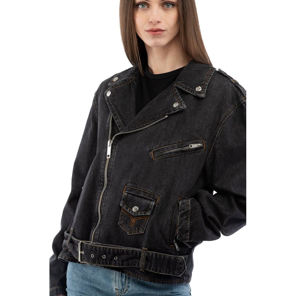 Moschino Denim Jacket Cotton Multicolor