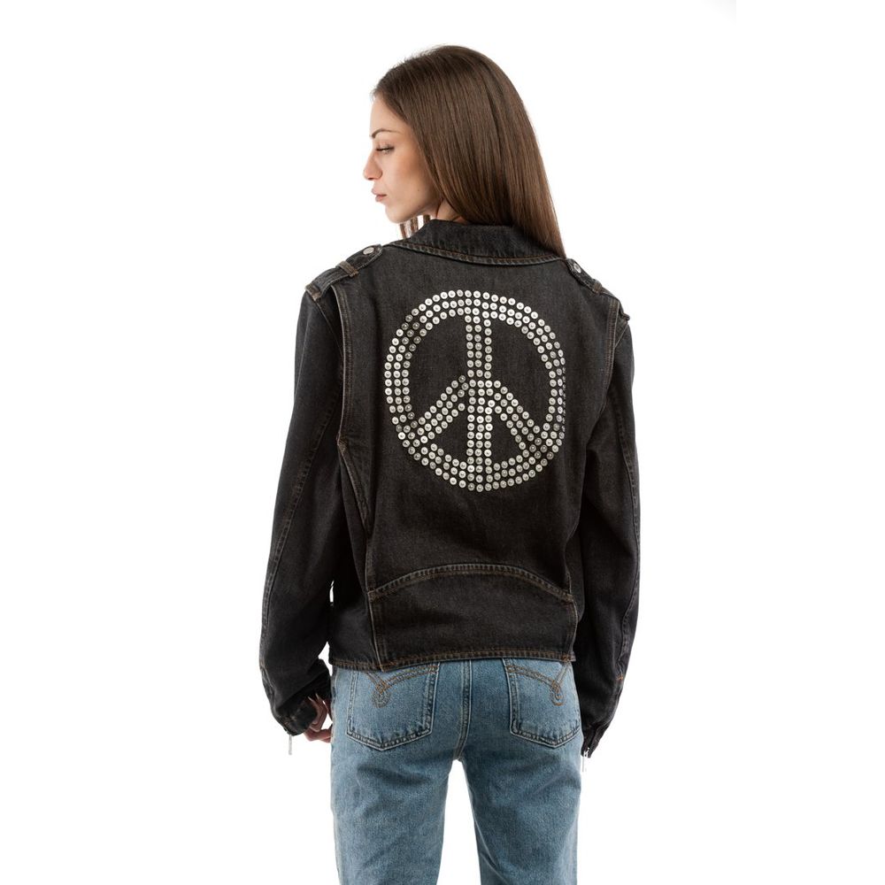 Moschino Denim Jacket Cotton Multicolor
