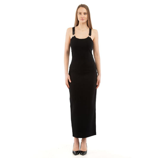 Moschino Sleepless Night Black Long Dress
