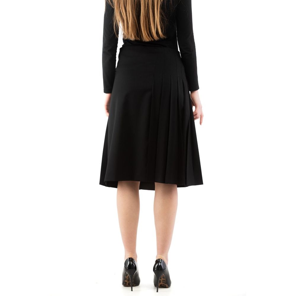 Moschino Midi Skirt Black