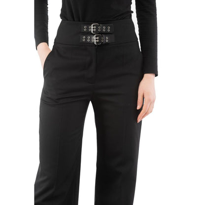 Moschino Wool Blend Dress Pants - Black