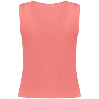 Tommy Hilfiger Damen-Tanktop aus rosa Baumwolle