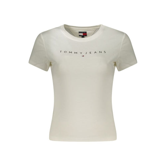 Tommy Hilfiger White Cotton Women's T-Shirt