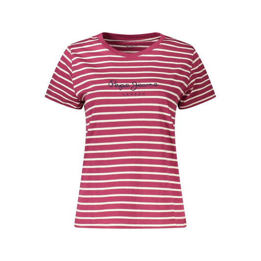 Pepe Jeans Viola Baumwoll-Damen-T-Shirt