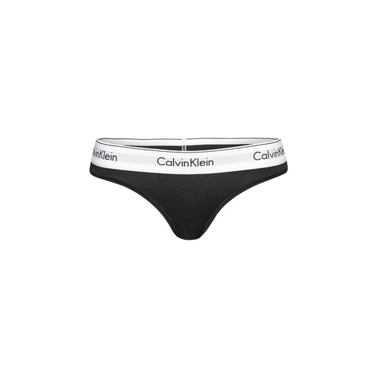 Calvin Klein Underwear Black Cotton Pantie