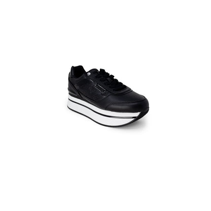 Guess Sneakers Plateau Schwarz
