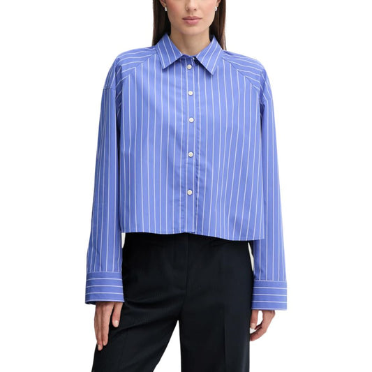 Calvin Klein JeansCalvin Klein Jeans Blue Cotton Blouse