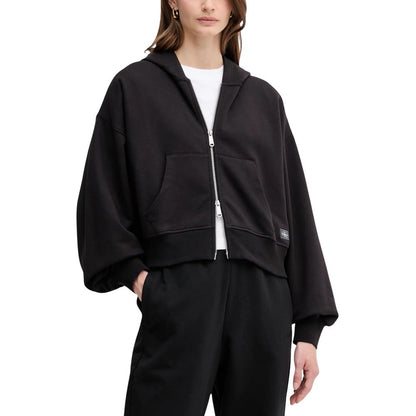 Schwarzer Baumwoll-Hoodie von Calvin Klein Jeans