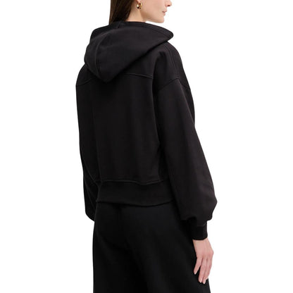 Schwarzer Baumwoll-Hoodie von Calvin Klein Jeans