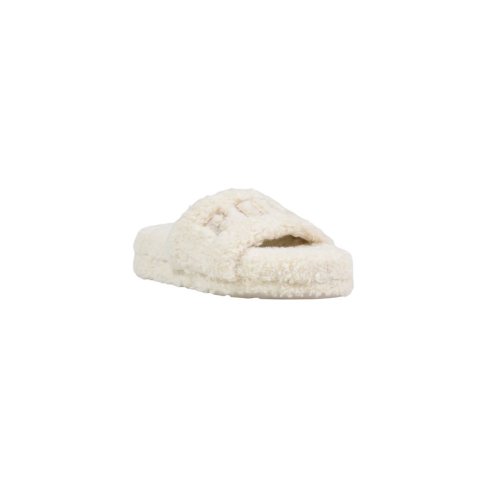 Ralph Lauren Platform Slippers Cream