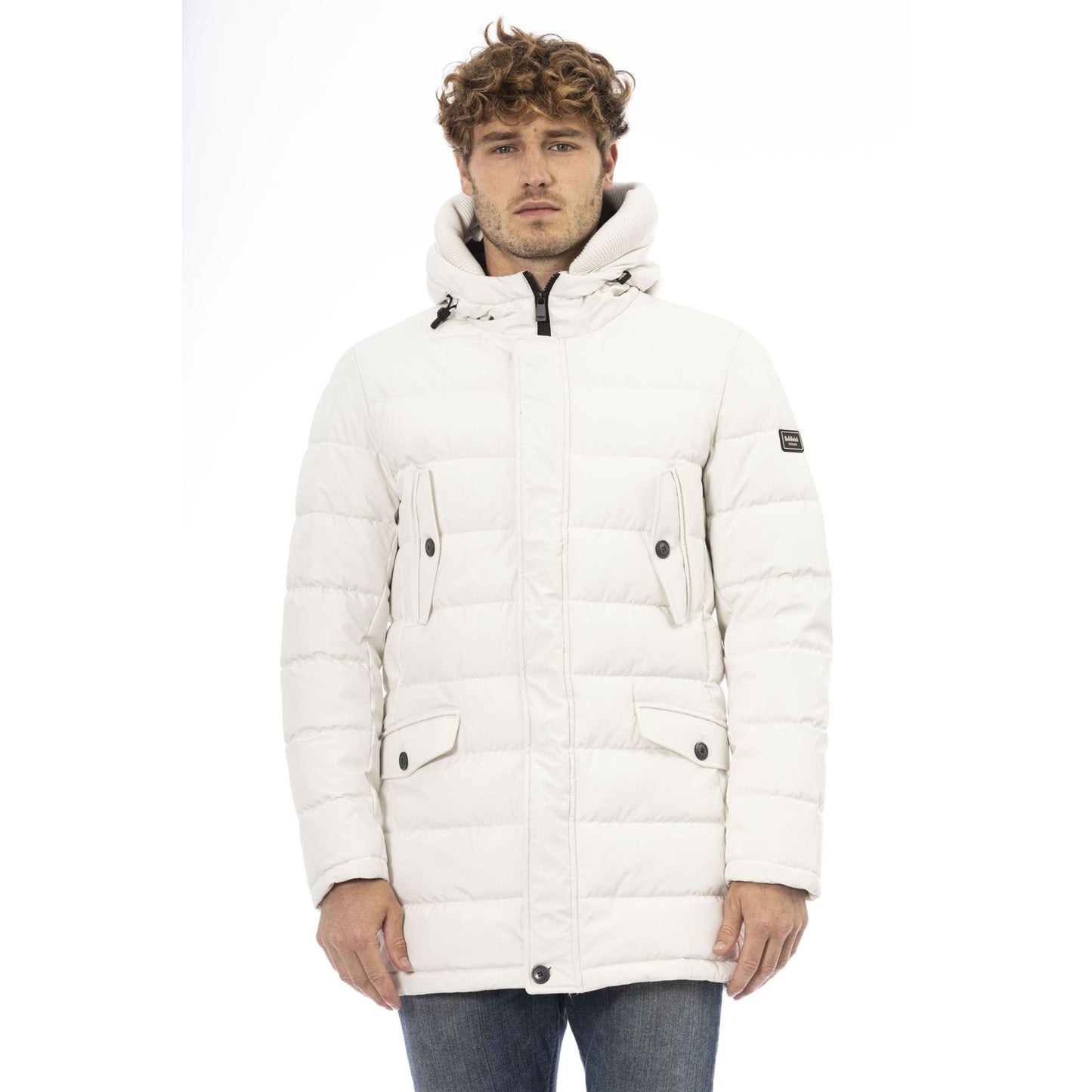 Baldinini Trend White Male Jacket